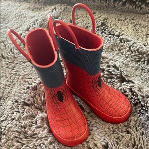 Marvel Spider-Man Kids Rain Boots RedSz 7